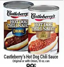 Angelo Caputo's Fresh Market Castleberry's Hot Dog Chili Sauce offer