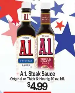 Angelo Caputo's Fresh Market A.1. Steak Sauce offer