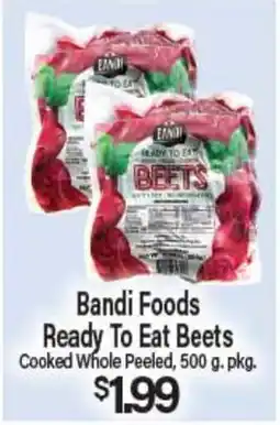 Angelo Caputo's Fresh Market Bandi Foods Ready To Eat Beets offer