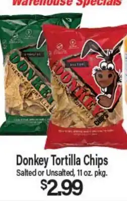 Angelo Caputo's Fresh Market Donkey Tortilla Chips offer