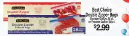 Angelo Caputo's Fresh Market Best Choice Double Zipper Bags offer