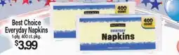 Angelo Caputo's Fresh Market Best Choice Everyday Napkins offer
