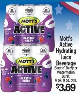 Angelo Caputo's Fresh Market Mott's Active Hydrating Juice Beverage offer