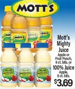 Angelo Caputo's Fresh Market Mott's Mighty Juice offer