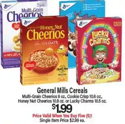 Angelo Caputo's Fresh Market General Mills Cereals offer