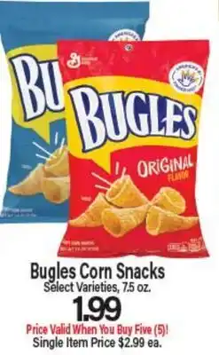 Angelo Caputo's Fresh Market Bugles Corn Snacks offer