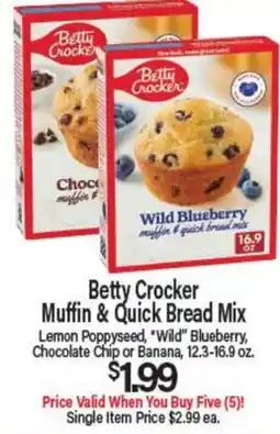 Angelo Caputo's Fresh Market Betty Crocker Muffin & Quick Bread Mix offer