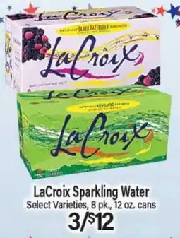 Angelo Caputo's Fresh Market LaCroix Sparkling Water offer