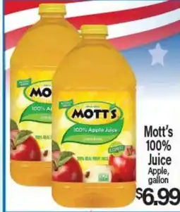 Angelo Caputo's Fresh Market Mott's 100% Juice offer
