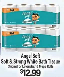 Angelo Caputo's Fresh Market Angel Soft Soft & Strong White Bath Tissue offer