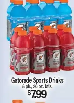 Angelo Caputo's Fresh Market Gatorade Sports Drinks offer