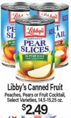 Angelo Caputo's Fresh Market Libby's Canned Fruit offer