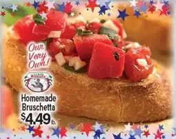 Angelo Caputo's Fresh Market Homemade Bruschetta offer