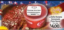 Angelo Caputo's Fresh Market La Bella Romana Homemade Pizza Sauce offer