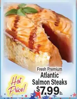 Angelo Caputo's Fresh Market Fresh Premium Atlantic Salmon Steaks offer