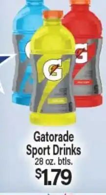 Angelo Caputo's Fresh Market Gatorade Sport Drinks offer