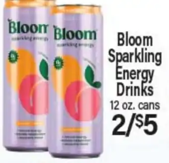 Angelo Caputo's Fresh Market Bloom Sparkling Energy Drinks offer