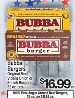 Angelo Caputo's Fresh Market Bubba Burgers offer