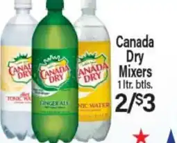 Angelo Caputo's Fresh Market Canada Dry Mixers offer