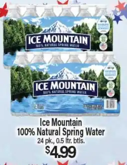 Angelo Caputo's Fresh Market Ice Mountain 100% Natural Spring Water offer