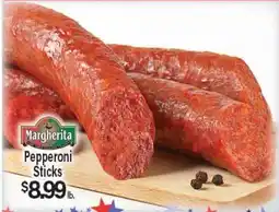 Angelo Caputo's Fresh Market Margherita Pepperoni Sticks offer