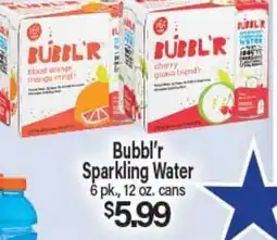 Angelo Caputo's Fresh Market Bubbl'r Sparkling Water offer