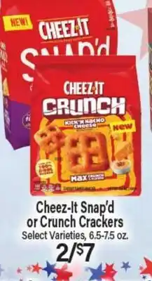 Angelo Caputo's Fresh Market Cheez-It Snap'd or Crunch Crackers offer