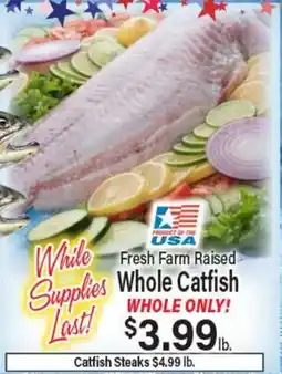 Angelo Caputo's Fresh Market Fresh Farm Raised Whole Catfish offer