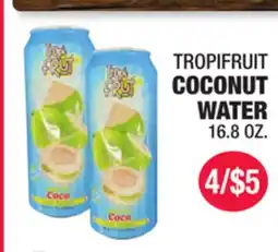 Carnicerias Jimenez TROPIFRUIT COCONUT WATER offer