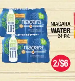 Carnicerias Jimenez NIAGARA WATER offer