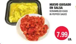 Carnicerias Jimenez SCRAMBLED EGGS IN PEPPER SAUCE offer