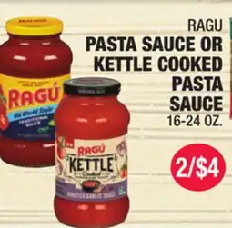 Carnicerias Jimenez RAGU PASTA SAUCE OR KETTLE COOKED PASTA SAUCE offer