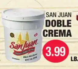 Carnicerias Jimenez SAN JUAN DOBLE CREMA offer