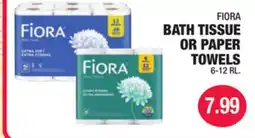 Carnicerias Jimenez FIORA BATH TISSUE OR PAPER TOWELS offer