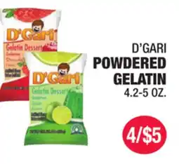 Carnicerias Jimenez D'GARI POWDERED GELATIN offer