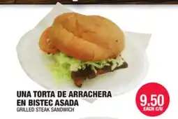 Carnicerias Jimenez UNA TORTA DE ARRACHERA EN BISTEC ASADA offer