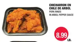 Carnicerias Jimenez CHICHARRON EN CHILE DE ARBOLE offer