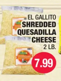 Carnicerias Jimenez EL GALLITO SHREDDED QUESADILLA CHEESE offer