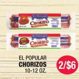 Carnicerias Jimenez EL POPULAR CHORIZOS offer