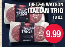 Carnicerias Jimenez DIETZ & WATSON ITALIAN TRIO offer
