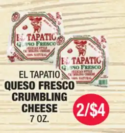 Carnicerias Jimenez EL TAPATÍO QUESO FRESCO CRUMBLING CHEESE offer