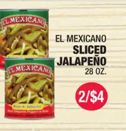 Carnicerias Jimenez EL MEXICANO SLICED JALAPEÑO offer