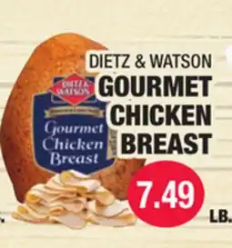 Carnicerias Jimenez DIETZ & WATSON GOURMET CHICKEN BREAST offer