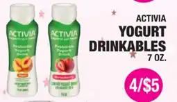 Carnicerias Jimenez ACTIVIA YOGURT DRINKABLES offer