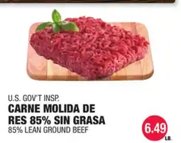 Carnicerias Jimenez CARNE MOLIDA DE RES 85% SIN GRASA offer