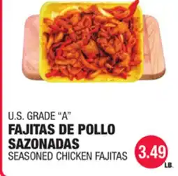 Carnicerias Jimenez U.S. GRADE A FAJITAS DE POLLO SAZONADAS offer
