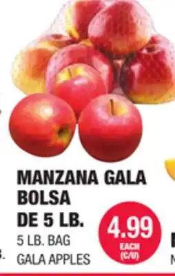 Carnicerias Jimenez MANZANA GALA BOLSA DE 5 LB offer