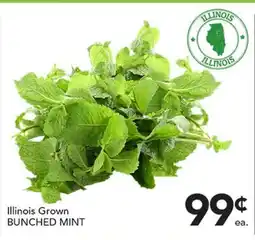 Pete's Fresh Market Illinois Grown BUNCHED MINT offer