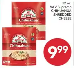 Pete's Fresh Market V&V Supremo CHIHUAHUA SHREDDED CHEESE offer