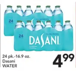 Pete's Fresh Market Dasani WATER offer